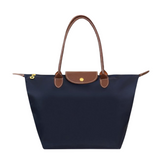 Waterproof Tote Handbag with Leather Straps