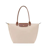 Waterproof Tote Handbag with Leather Straps